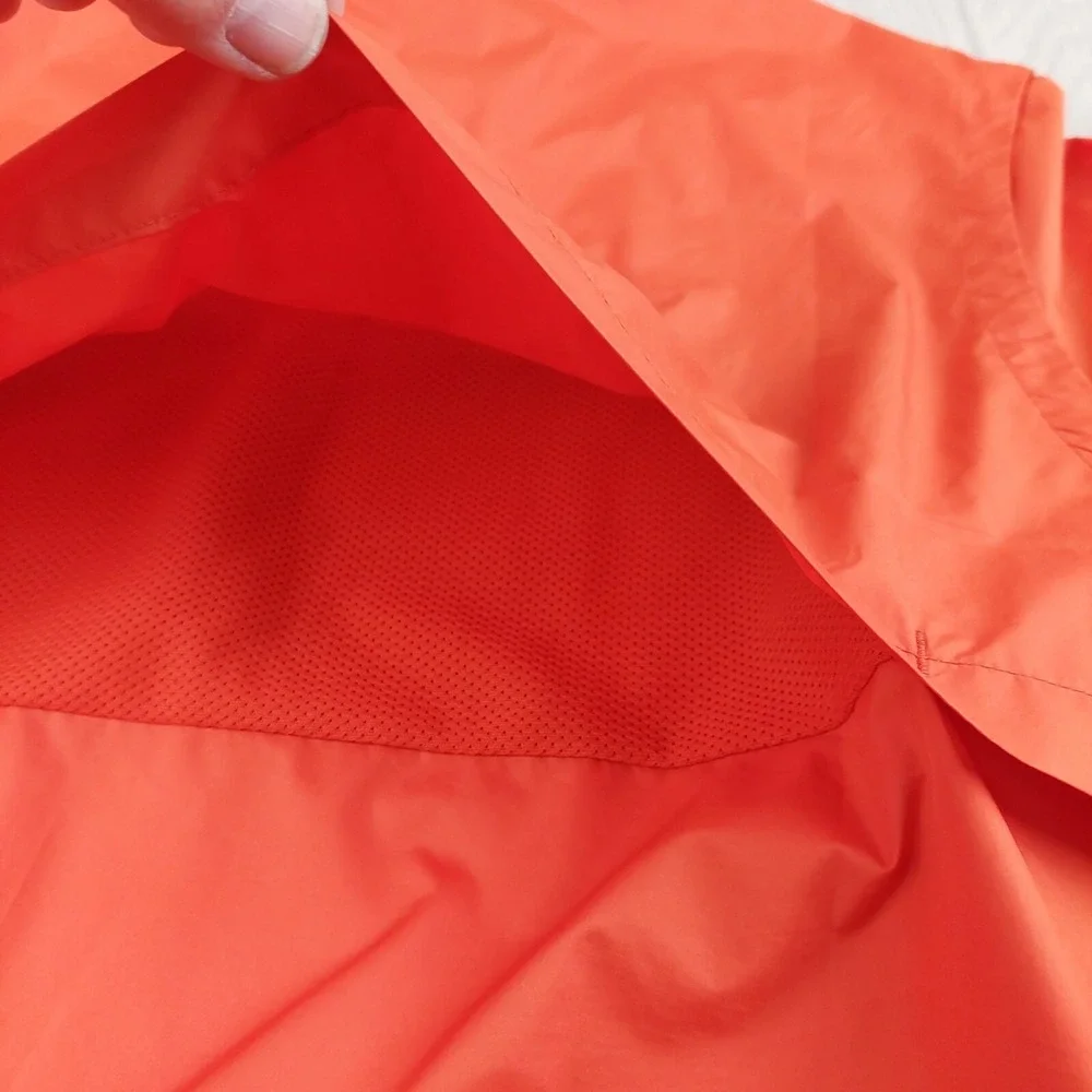 Nike Clemson Tigers Windbreaker Mens Medium‎ Orange Quarter-Zip On-Field Jacket